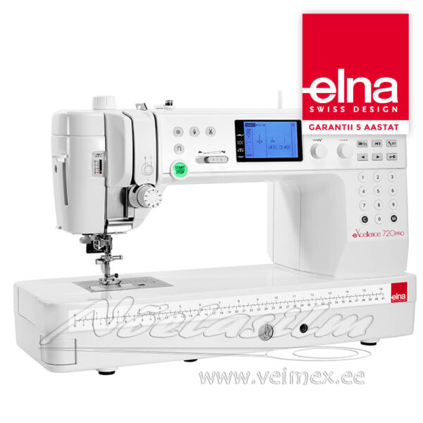 Elektromehaaniline õmblusmasin Elna Excellence 720 Pro